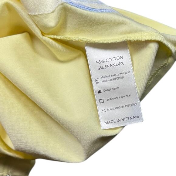 Busy Bee Smocks Yellow Dinosaur Applique Shirt - Size 2T - NWOT - Picture 4 of 4